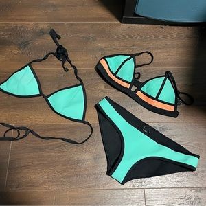 Triangle Bikini 3 piece Set
